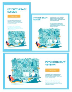 Psychotherapy Philological Help Web Material Set