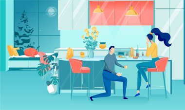 Adam, kıza ev yemeğinde evlenme teklif etti..