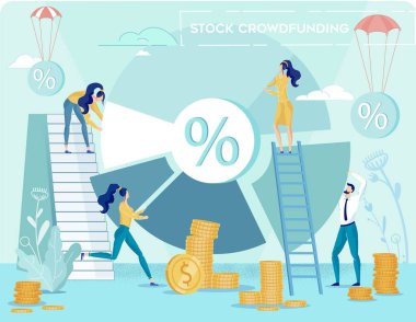 Stock Crowdfunding ve Business Profit Diyagramı