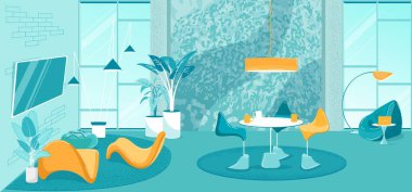 İş Ofisinde Donanımlı Dinlenme Bölgesi Dinlenme Alanı