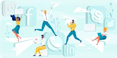 Staying in Touch by Receiving and Sending Messages