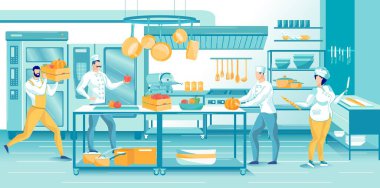 Restoran Mutfağında Mutfak Personeli Aşçılığı