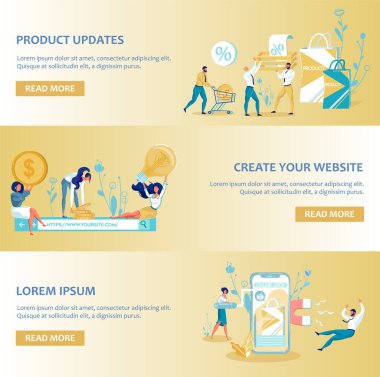 Web sitesi aracılığıyla Üretim, Güncelleme ve Satış Ürünleri