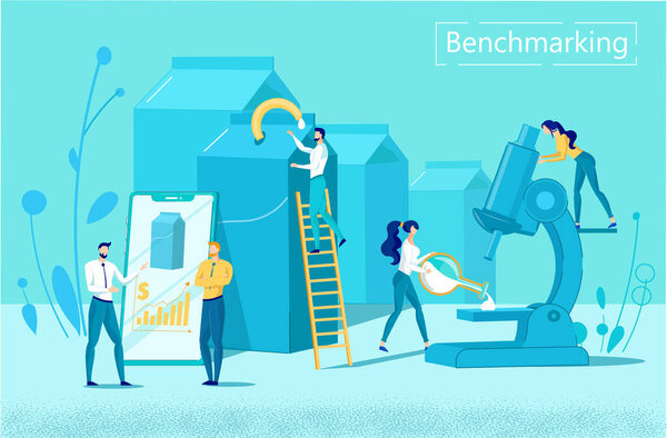 Бизнес-бенчмаркинг и выявление лидера рынка
.