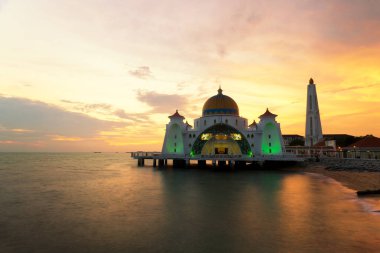 Malacca islam Camii güzel islam'da Malacca, Malay camidir