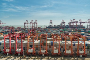 Çin, Shanghai harber konteyner kutu, için lojistik, nakliyatı