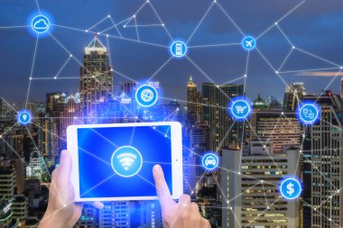 Ağ kablosuz iletişim ne ile dijital tablet bağlanmak