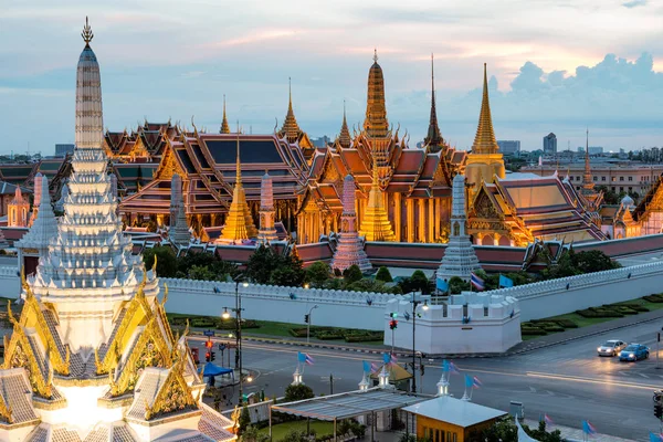 Wat Phra Kaew, Zümrüt Buddha Tapınağı, Bangkok, Tayland. — Stok fotoğraf