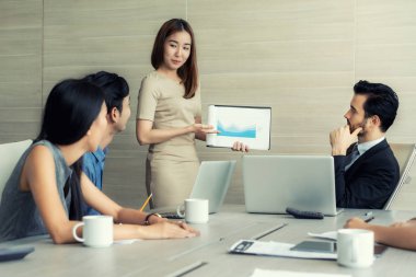 Asya işkadını mevcut satmak, Toplantı Salonu Office grafiği