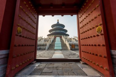 Harika ve şaşırtıcı Beijing Tapınağı - cennet Tapınağı Beiji içinde