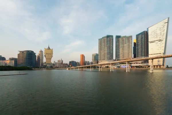 Macau (Makao), Çin görüntüsü. Gökdelen otel ve Kumarhane kurmak