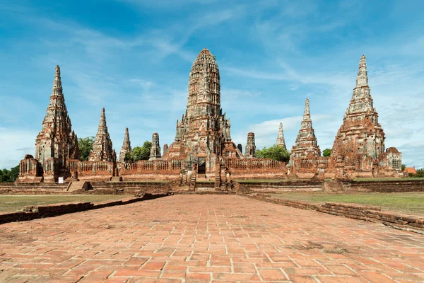 WAT Chaiwatthanaram Tapınağı Ayutthaya H Ayutthaya ili — Stok fotoğraf