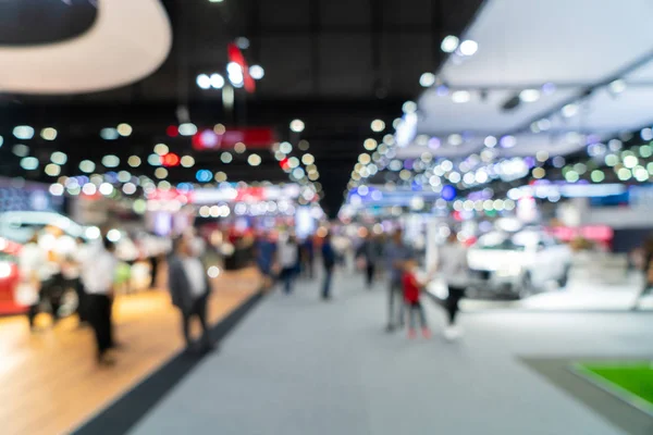 Abstract blurred defocused tradeshow event exhibition, business — Stock Photo, Image