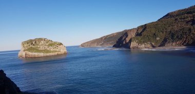 the island of madeira and luz at the coast of the algarve