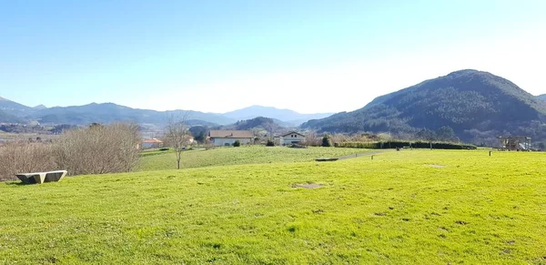 Ländliche Landschaft Baskenland — Stockfoto