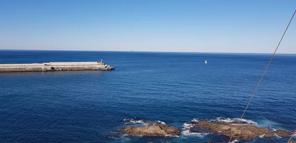 Paisaje Del Puerto Bermeo Costa Bizkaia País Vasco España —  Fotos de Stock