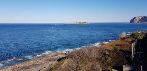 Paesaggio Della Costa Bizkaia Nei Paesi Baschi Spagna — Foto Stock