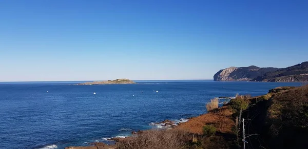 Paesaggio Della Costa Bizkaia Nei Paesi Baschi Spagna — Foto Stock