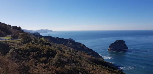 Paesaggio Della Costa Bizkaia Nei Paesi Baschi Spagna — Foto Stock