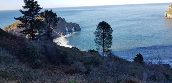 Gaztelugatxe Vid Kusten Biscayabukten Bermeo Baskien Norra Spanien — Stockfoto