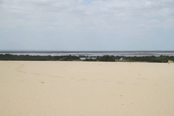 Paisagem Praia Galinhos Rio Grande Norte Brasil — Fotografia de Stock