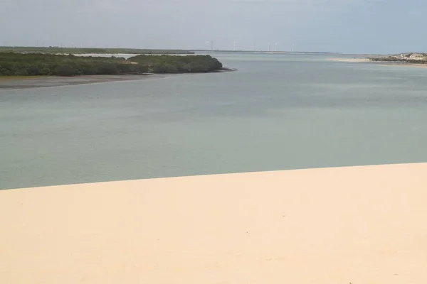 Galinhos beach landscape in Rio Grande do Norte Brazil