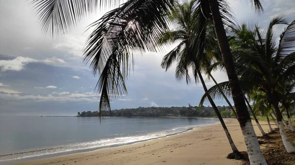 Landschappen Van Sao Tomé Principe Afrikaanse Eilanden — Stockfoto