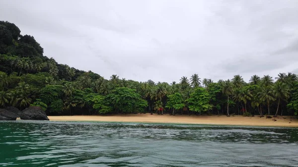 Landskap São Tomé Och Príncipe Afrikanska Öarna — Stockfoto