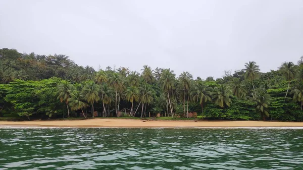 Sao Tome Principe Manzaraları Afrika Adaları — Stok fotoğraf