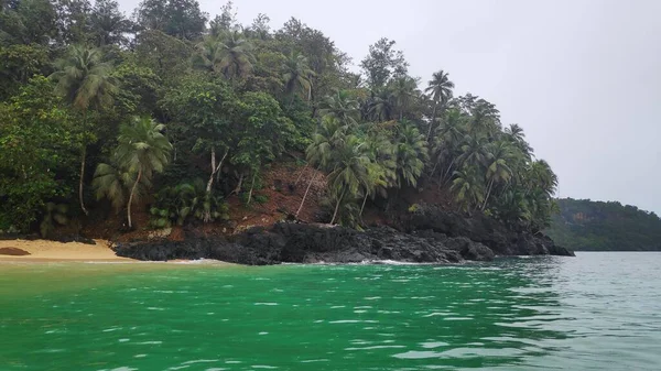 Sao Tome Principe Manzaraları Afrika Adaları — Stok fotoğraf