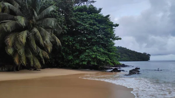 Krajobrazy Sao Tome Principe Wyspy Afrykańskie — Zdjęcie stockowe