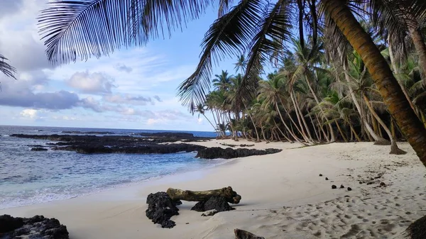 Landschaften Von Sao Tome Und Principe Afrikanische Inseln — Stockfoto