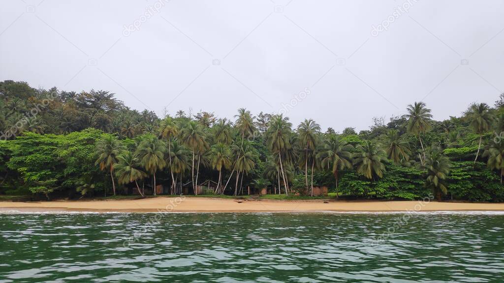 landscapes of Sao Tome and Principe, African Islands