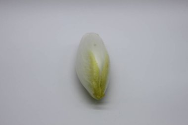 Beyaz arkaplanda taze ve temiz hindibanlar