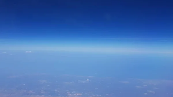 Авіаційний Ландшафт Сфотографований Літака Летів Більбао Стамбула — стокове фото
