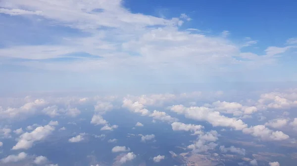 Luchtlandschap Gefotografeerd Vanuit Een Vliegtuig Dat Van Bilbao Naar Istanbul — Stockfoto