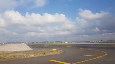 İstanbul, Türkiye, 28 Haziran 2019: İstanbul havaalanının yapım aşamasındaki görüntüsü