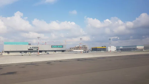 Istambul Turquia Junho 2019 Vista Para Aeroporto Istambul Construção Partir — Fotografia de Stock