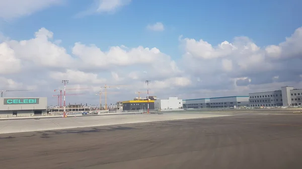 Istanbul Turquie Juin 2019 Vues Aéroport Istanbul Construction Depuis Avion — Photo