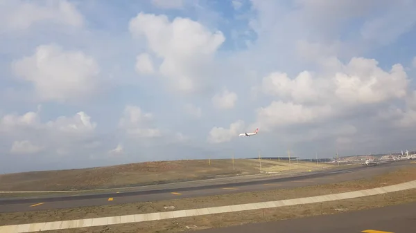 Istanbul Turkey June 2019 Planes Istanbul Airport — Stock Photo, Image