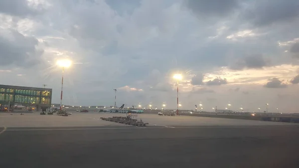 Istanbul Turki Juni 2019 Pesawat Bandara Istanbul — Stok Foto