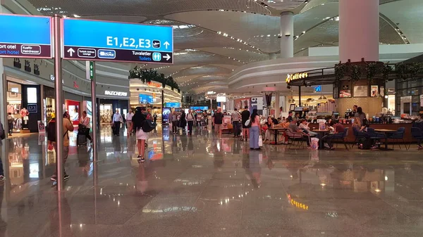 Estambul Turquía Junio 2019 Terminal Del Aeropuerto Estambul —  Fotos de Stock