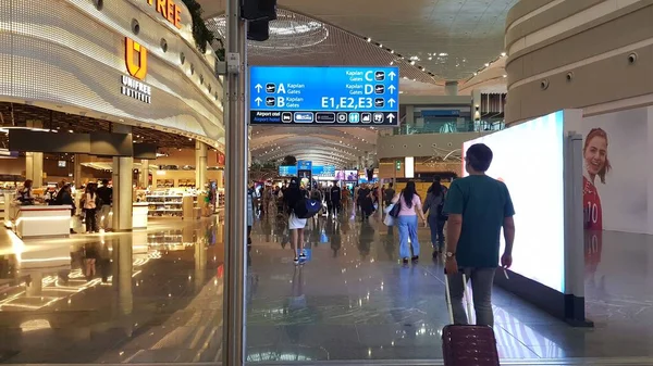 Estambul Turquía Junio 2019 Terminal Del Aeropuerto Estambul — Foto de Stock