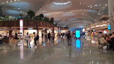 İstanbul, Türkiye, 28 Haziran 2019: İstanbul havaalanında gümrüksüz