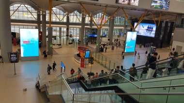 İstanbul, Türkiye, 28 Haziran 2019: İstanbul havaalanında gümrüksüz