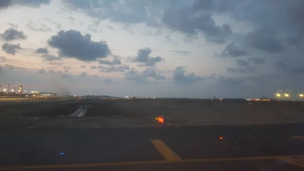 Istanbul Turkey June 2019 Istanbul Airport Dusk — Stock Photo, Image