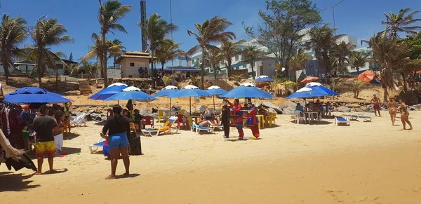 Natal Brasil Febrero 2019 Paisaje Playa Ponta Negra Natal Brasil —  Fotos de Stock
