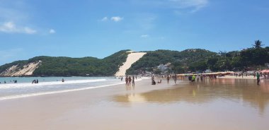 Ponta Negra Plajı ve Morro do Careca, Natal, Ro Grande do Norte 9 Şubat 2019