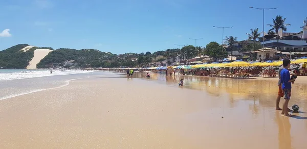 Ponta Negra Beach Morro Careca Natal Grande Norte 2019 — 스톡 사진