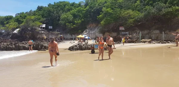 Paisaje Playa Ponta Negra Natal Brasil —  Fotos de Stock